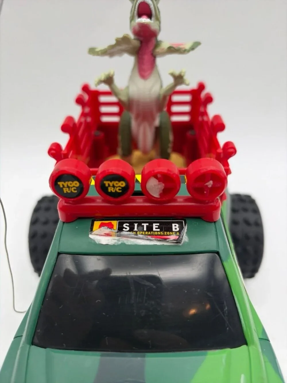 Tyco Jurassic Park Lost World RC 6.0 Jet Turbo Remote Control Car Untested